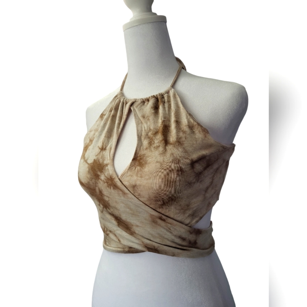 Fashion Nova Shook Tie Dye Top